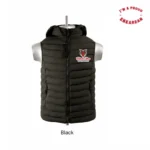 Sleeveless Puff Jacket Black