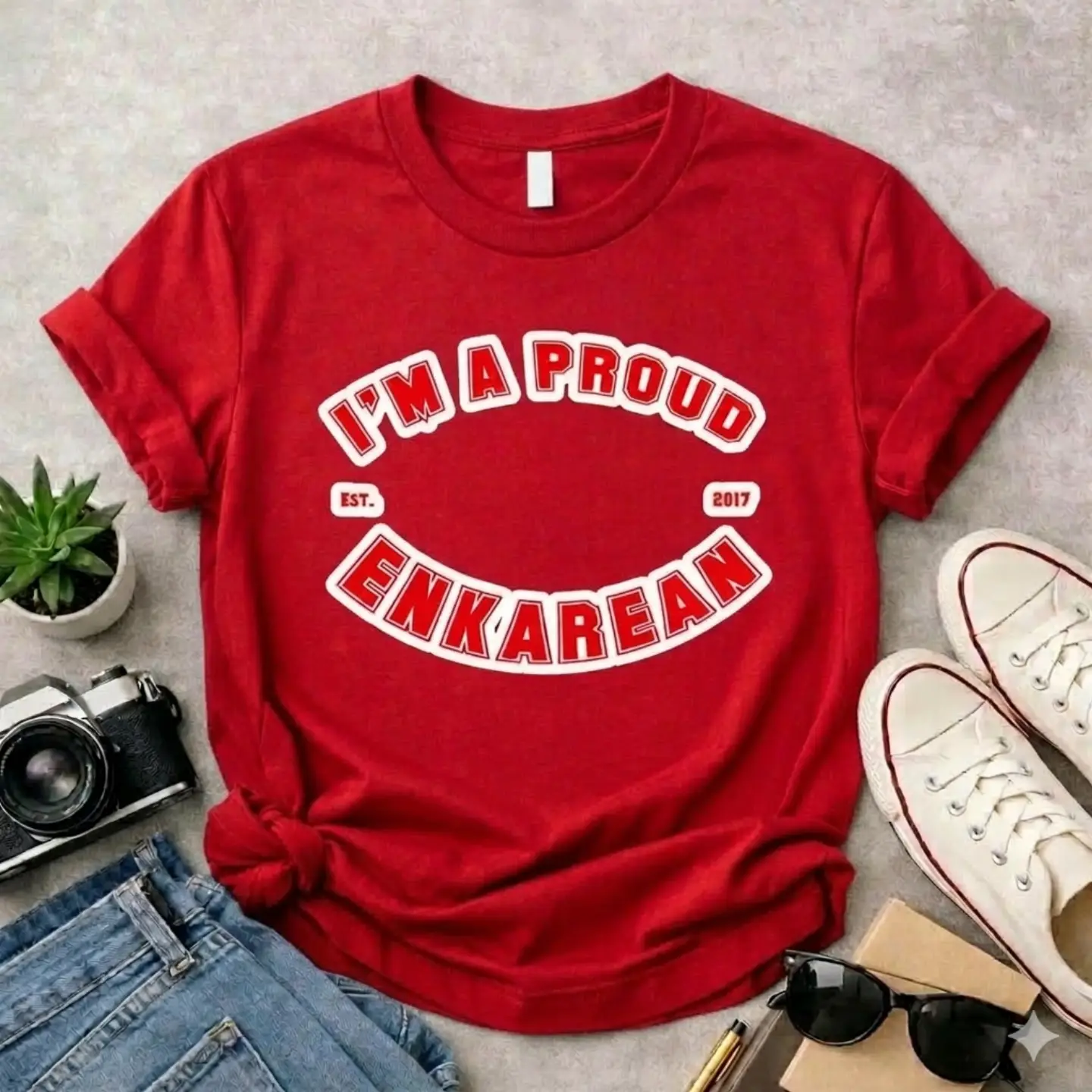 Proud Enkarean T-shirt - Image 3